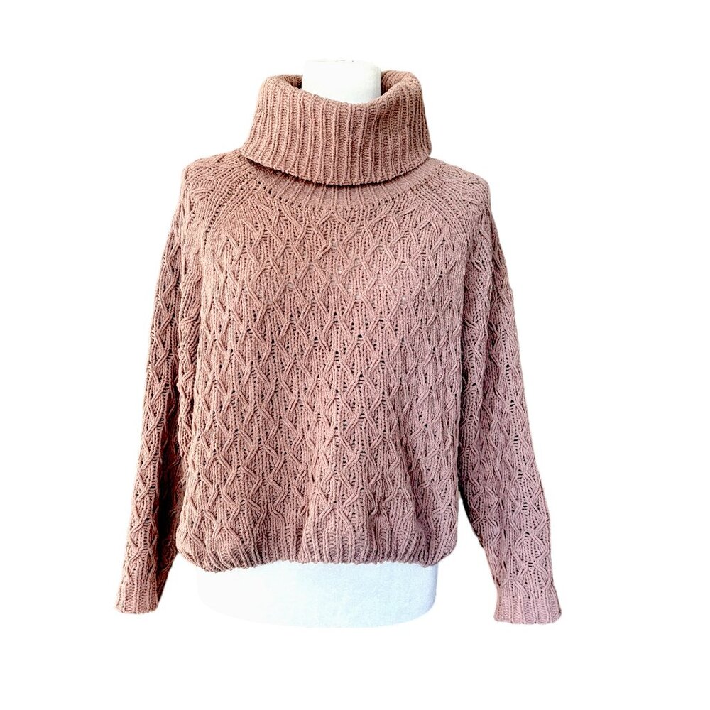 MOON & MADISON Chunky Knit Sweater, Size Small